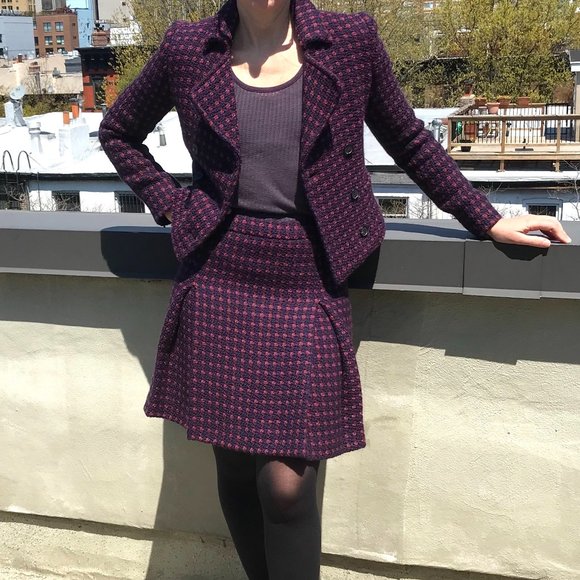 Vintage Miu Miu! Two-piece tweed suit set. - Picture 13 of 16